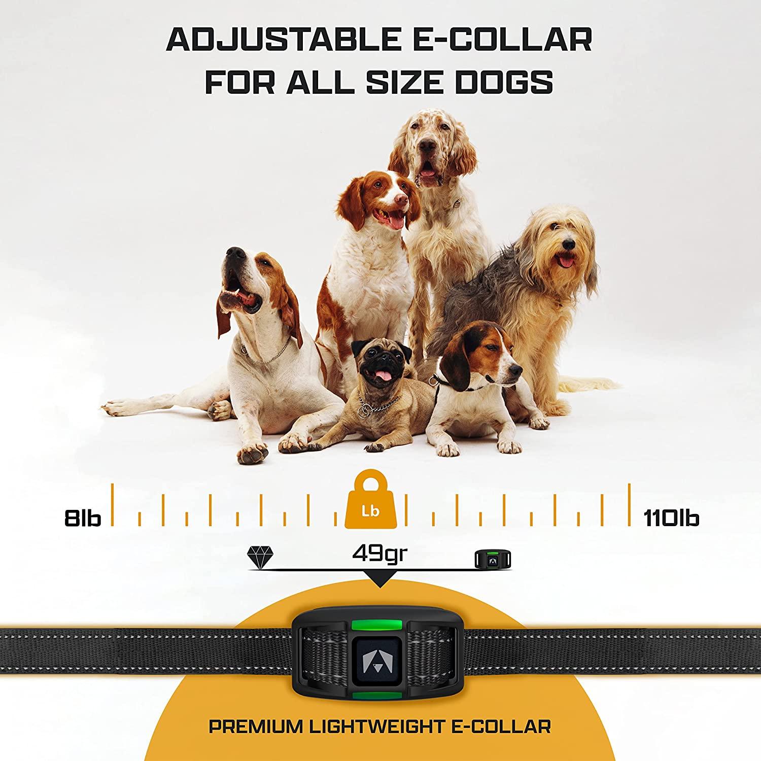 Iegeek dog training top collar